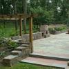 Irregular Flagstone Patio & Dry-Laid Walls